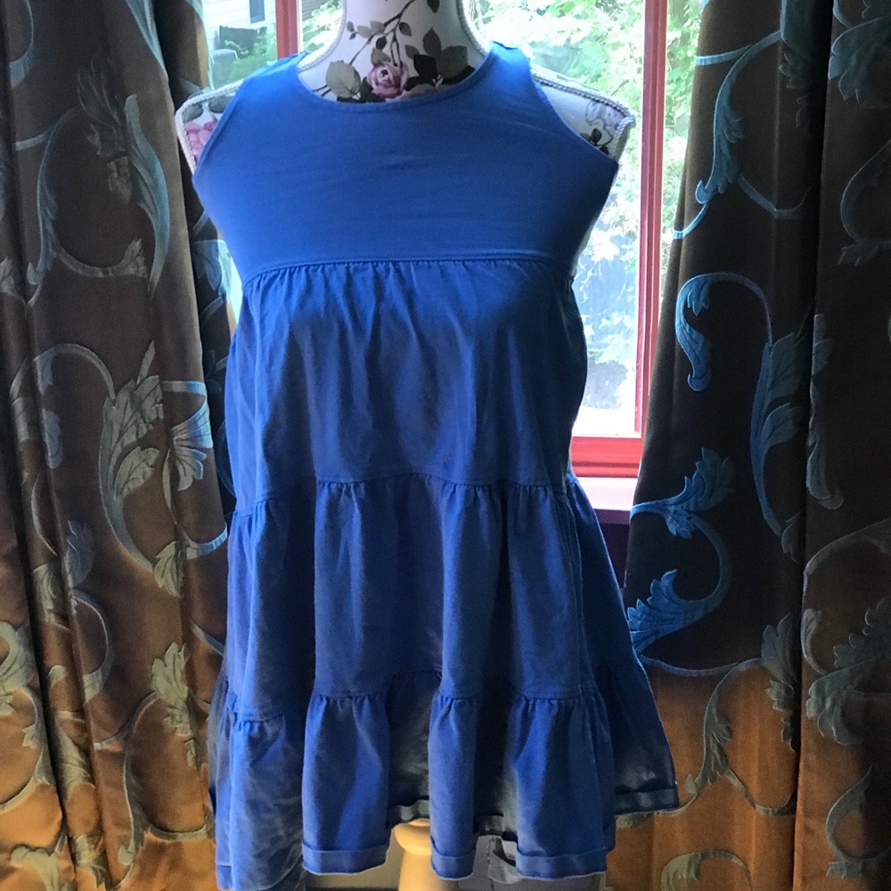 Blue summer dress